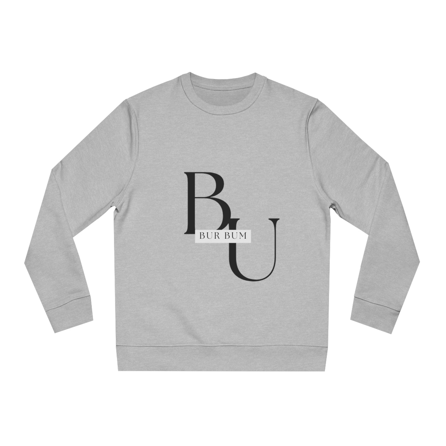 Bur Bum BU Black Lettering Sweatshirt