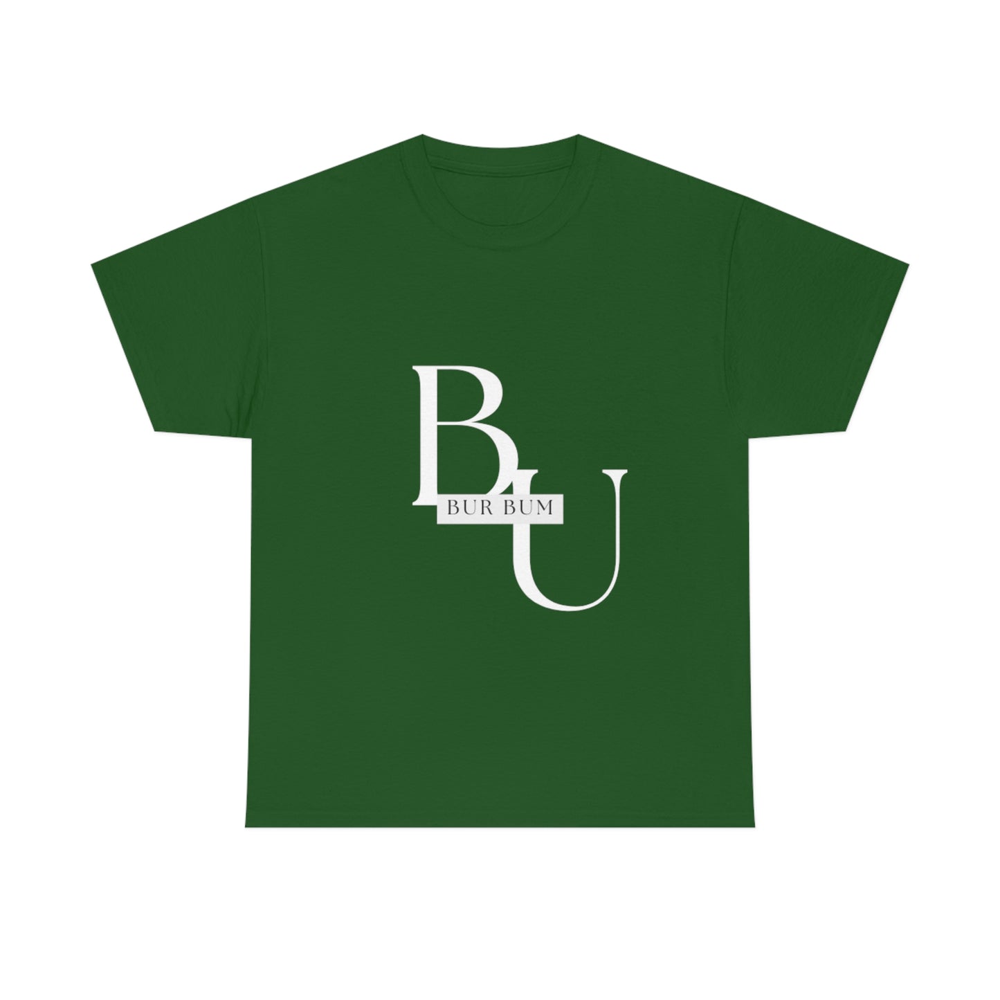 White Lettering BU Tee