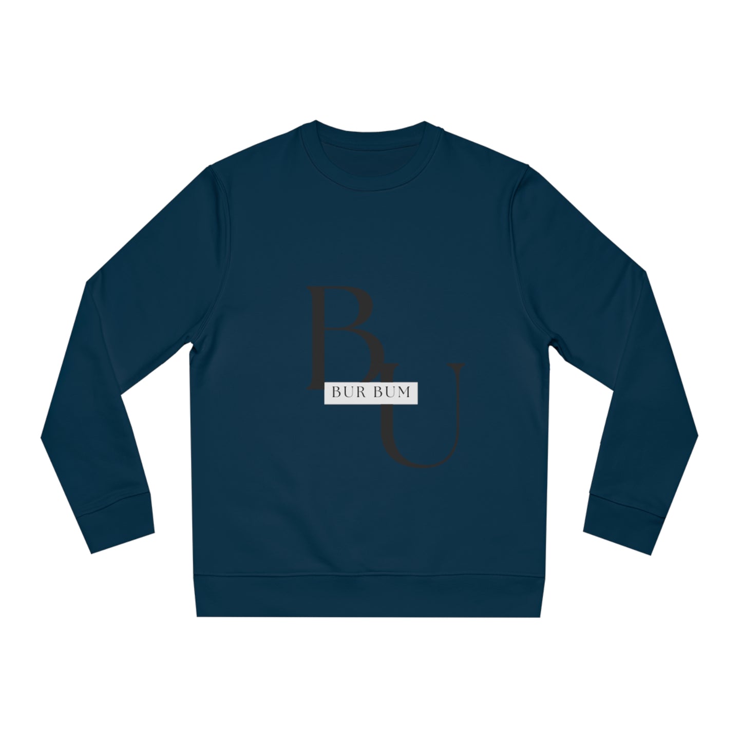 Bur Bum BU Black Lettering Sweatshirt