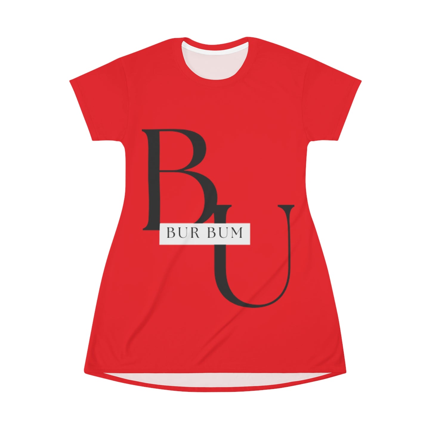 All Over Print T-Shirt Dress