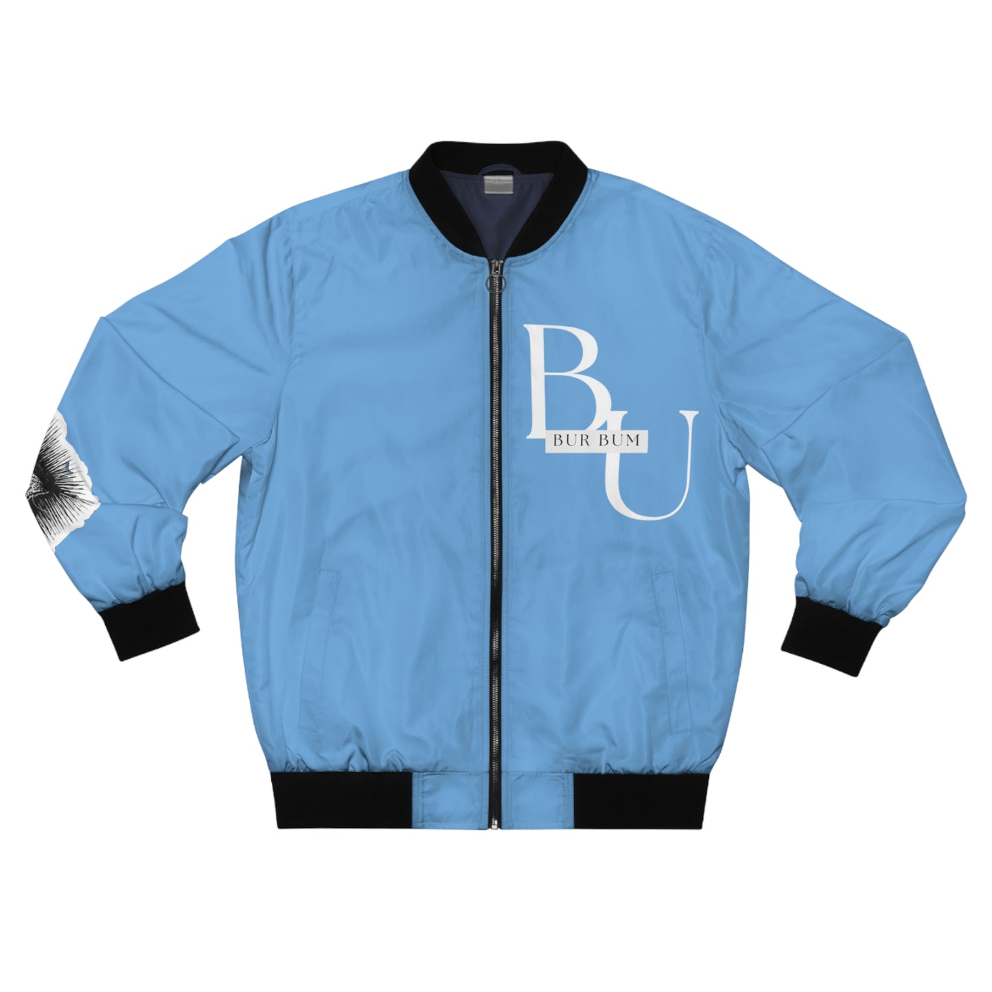 Carolina Blue All Seeing Eye Bomber Jacket