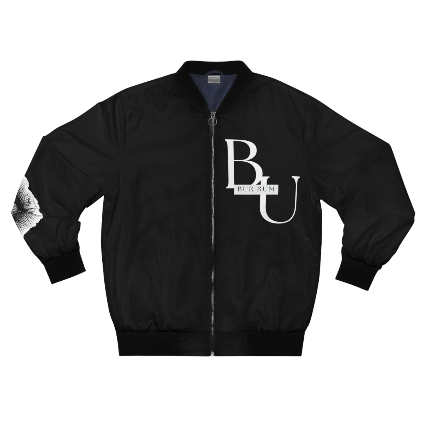 Black All Seeing Eye Bomber Jacket