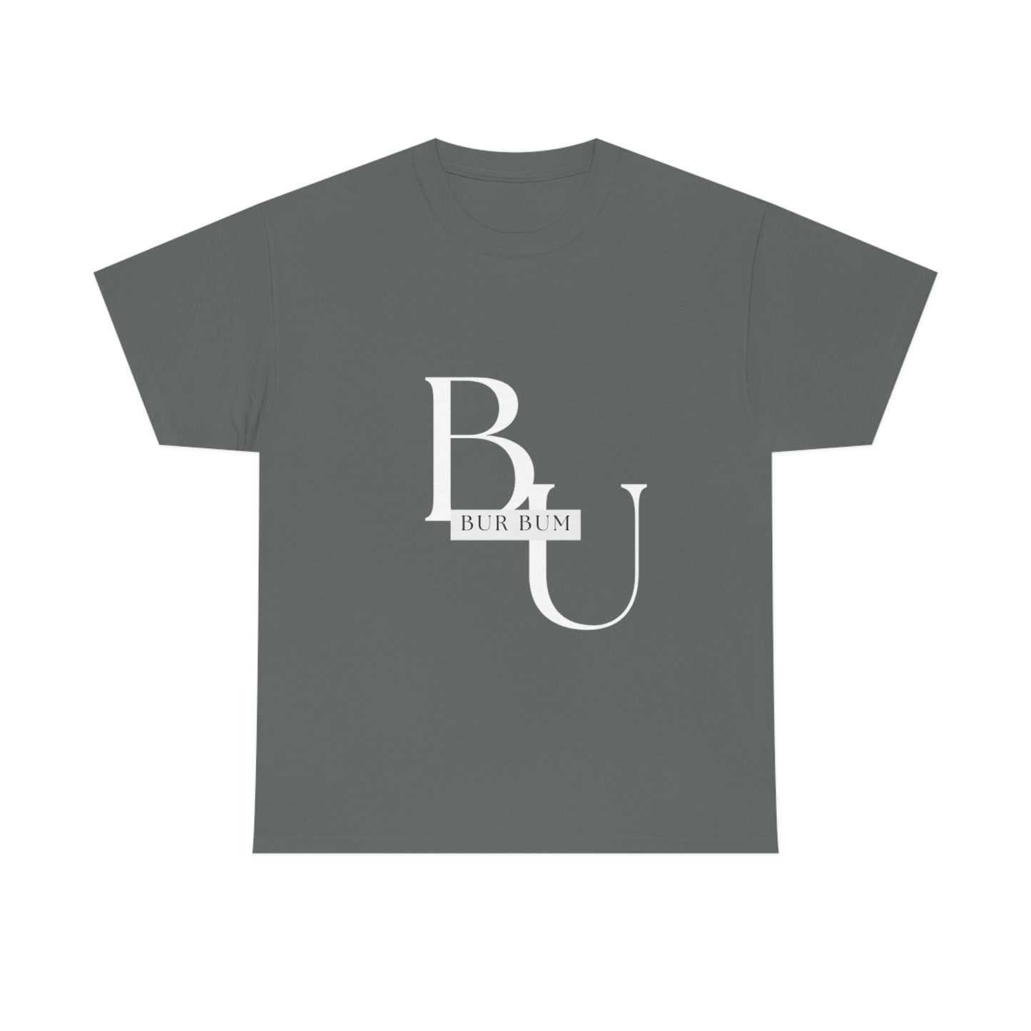 White Lettering BU Tee