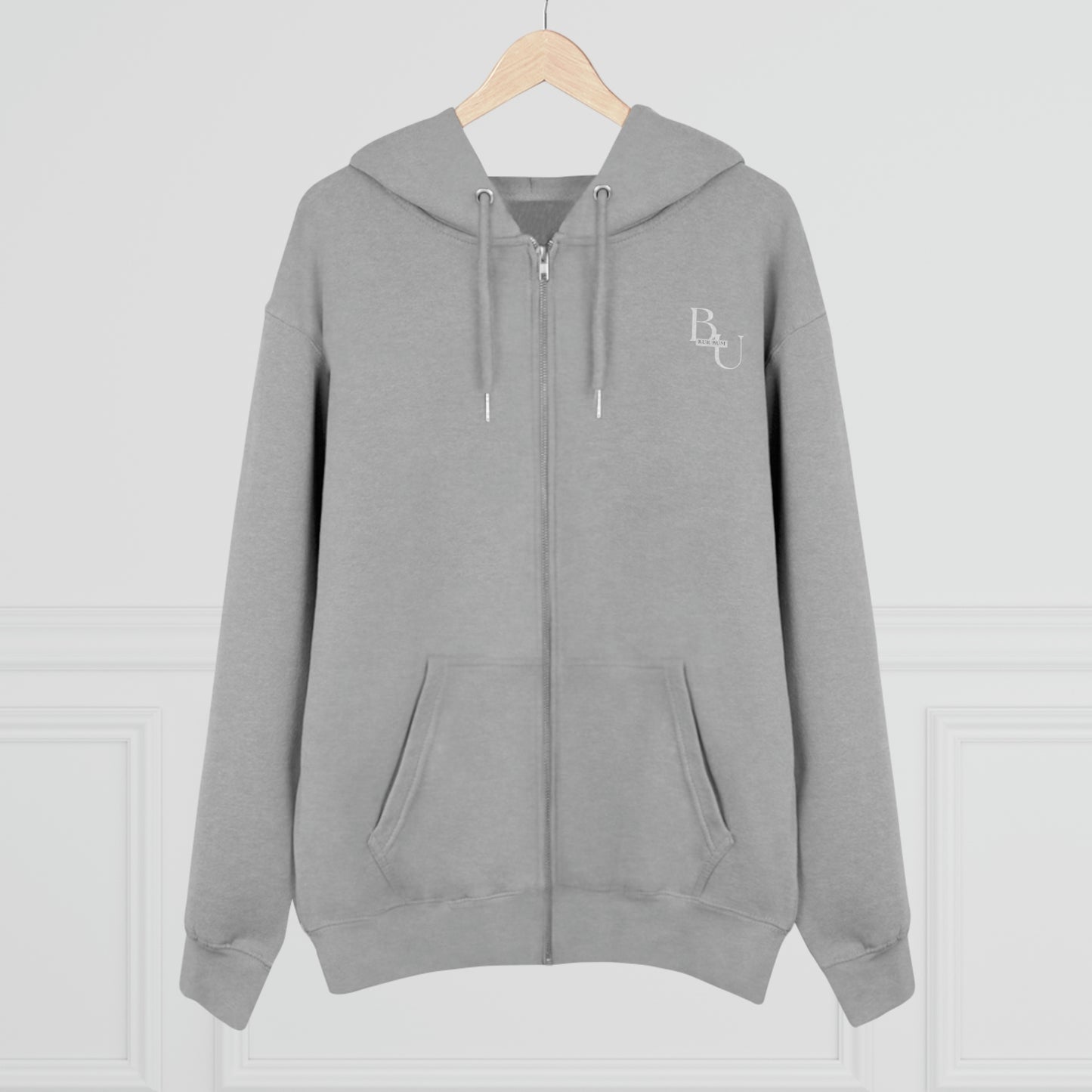 BU Men's Zip Hoodie