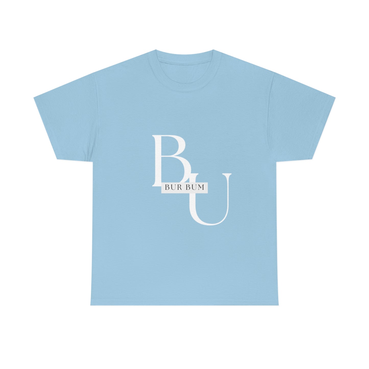 White Lettering BU Tee