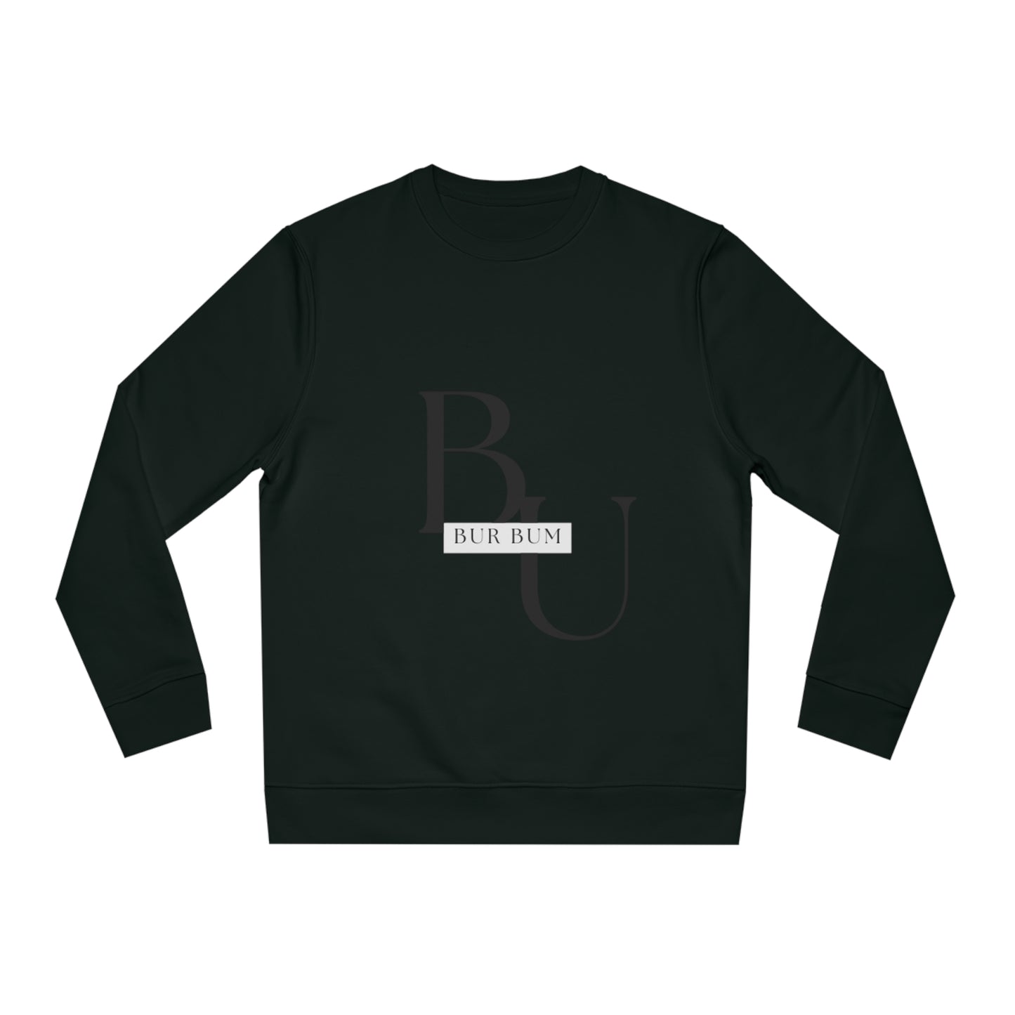 Bur Bum BU Black Lettering Sweatshirt