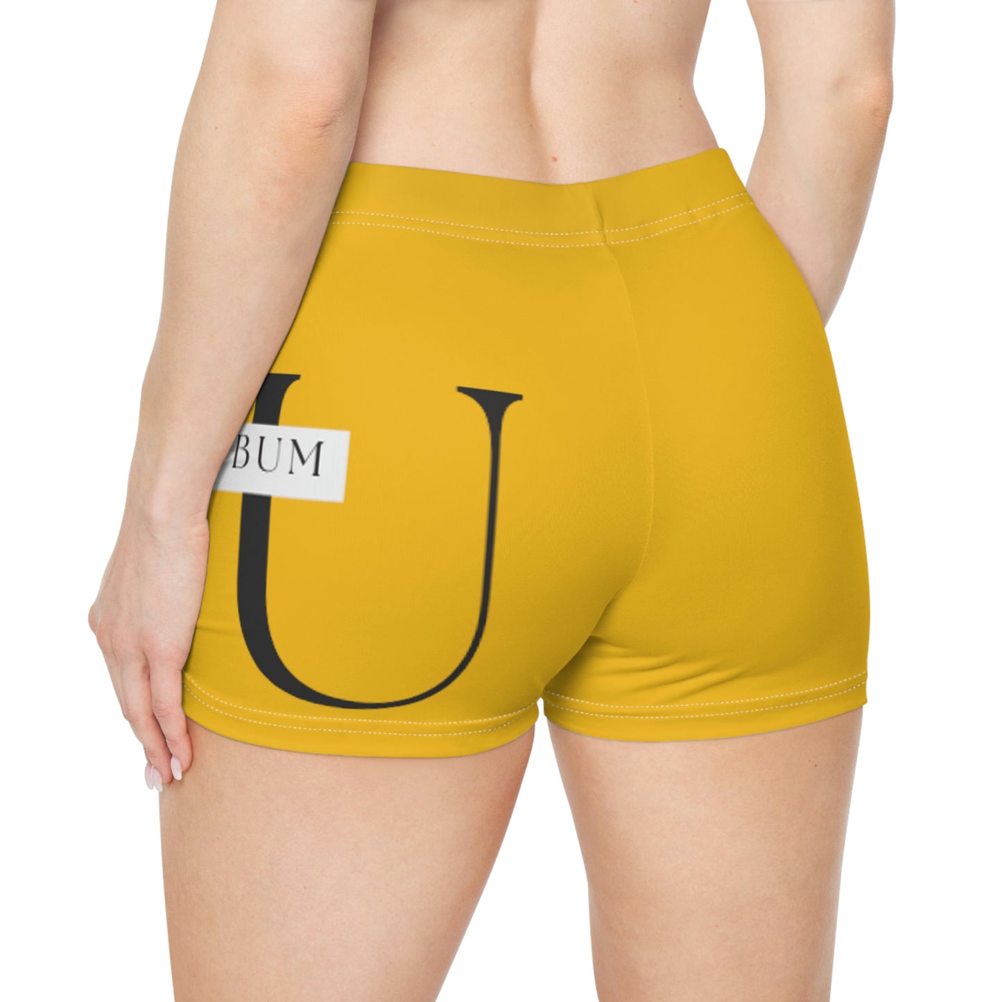 Yellow Women's Shorts