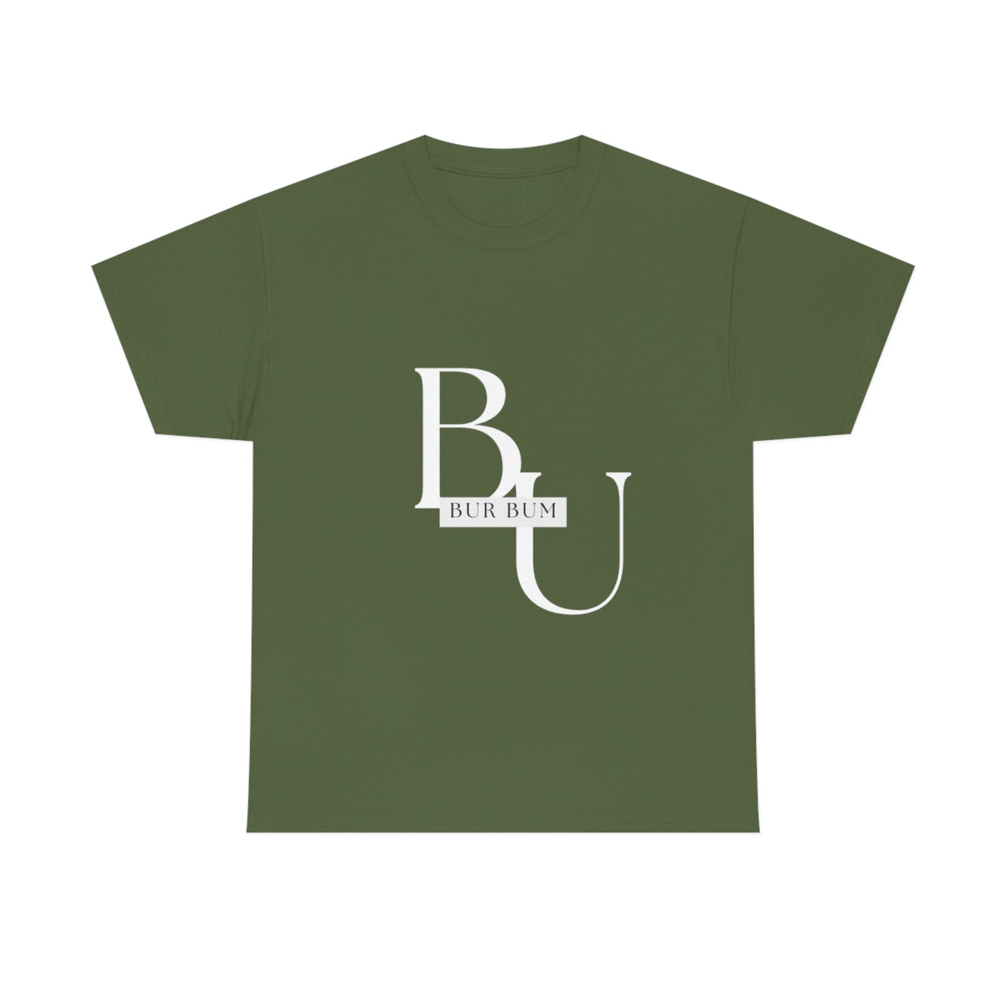 White Lettering BU Tee