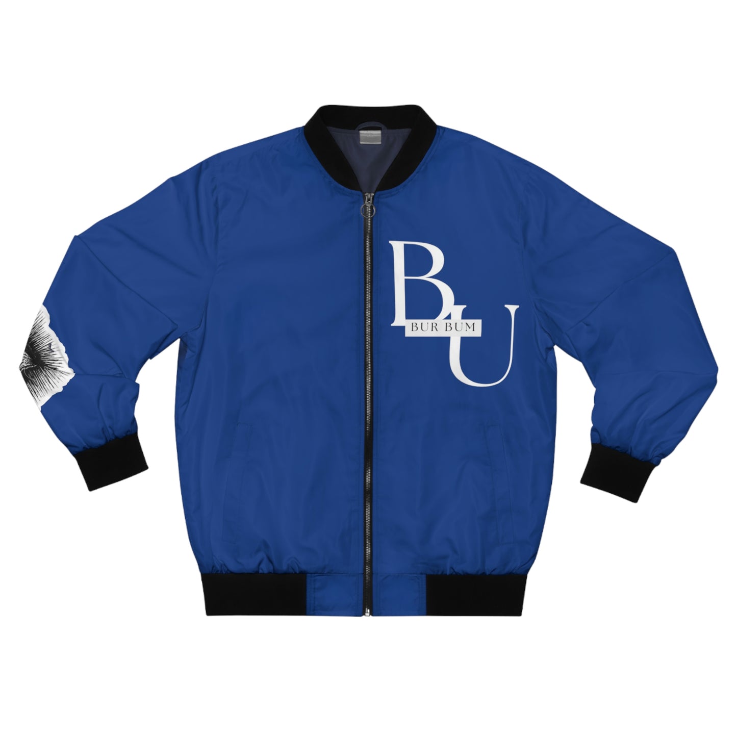 Blue All Seeing Eye Bomber Jacket