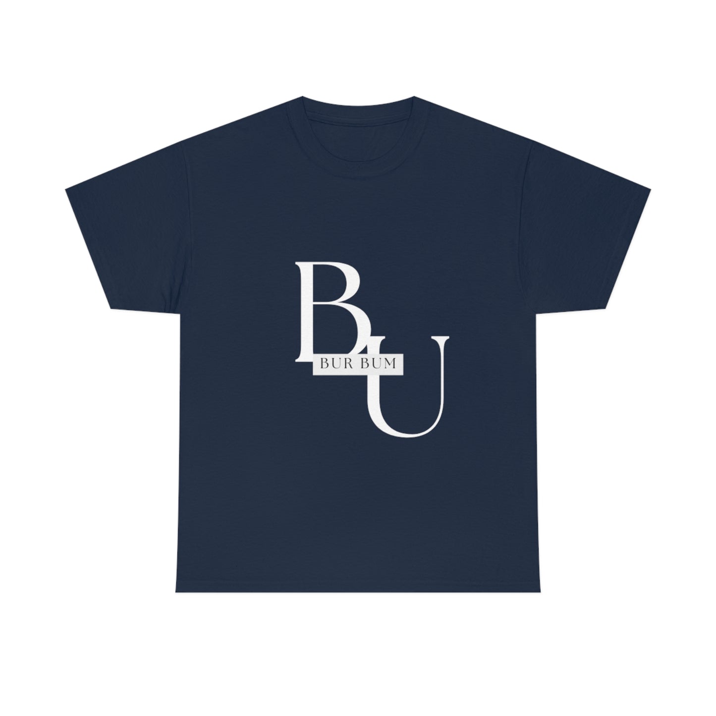 White Lettering BU Tee