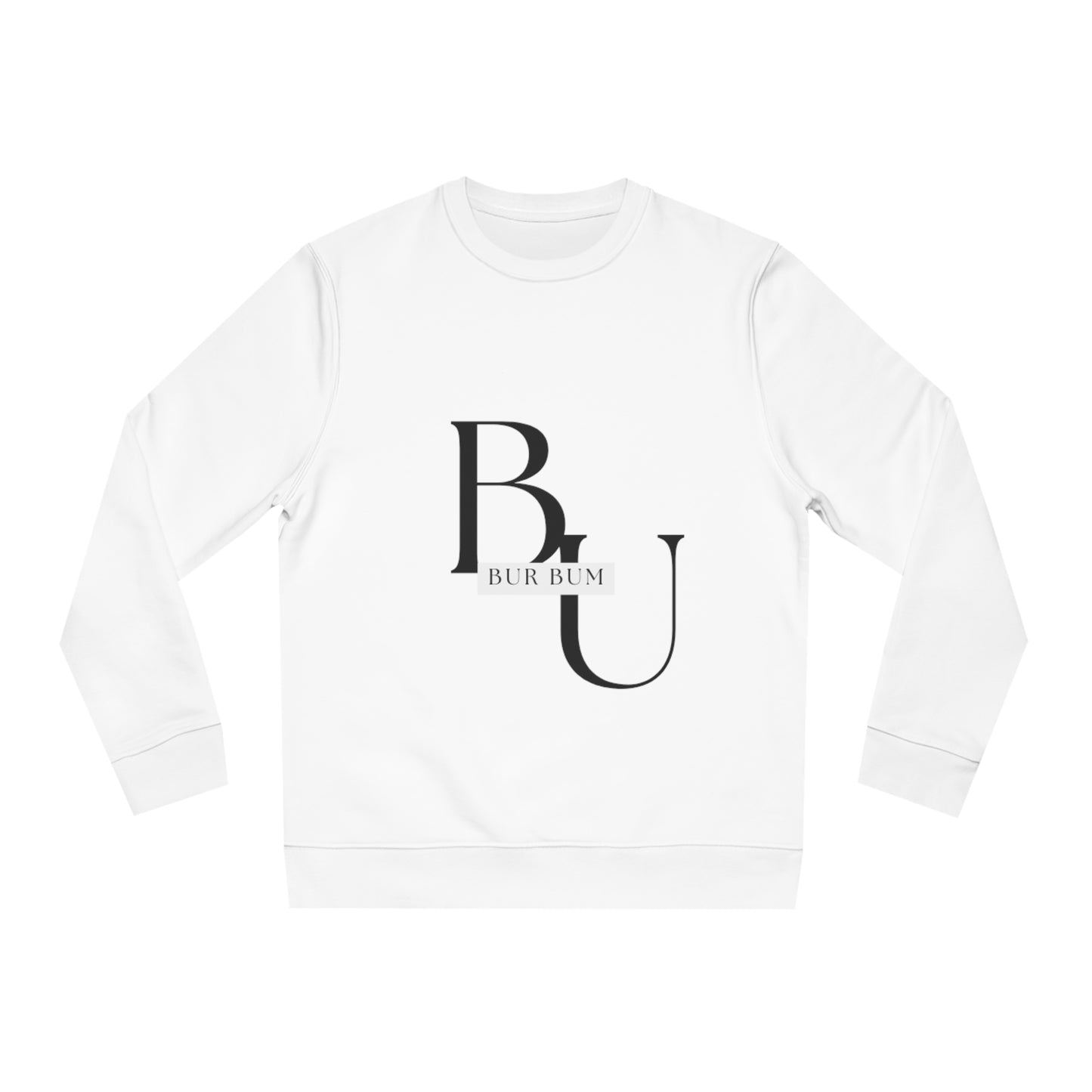 Bur Bum BU Black Lettering Sweatshirt