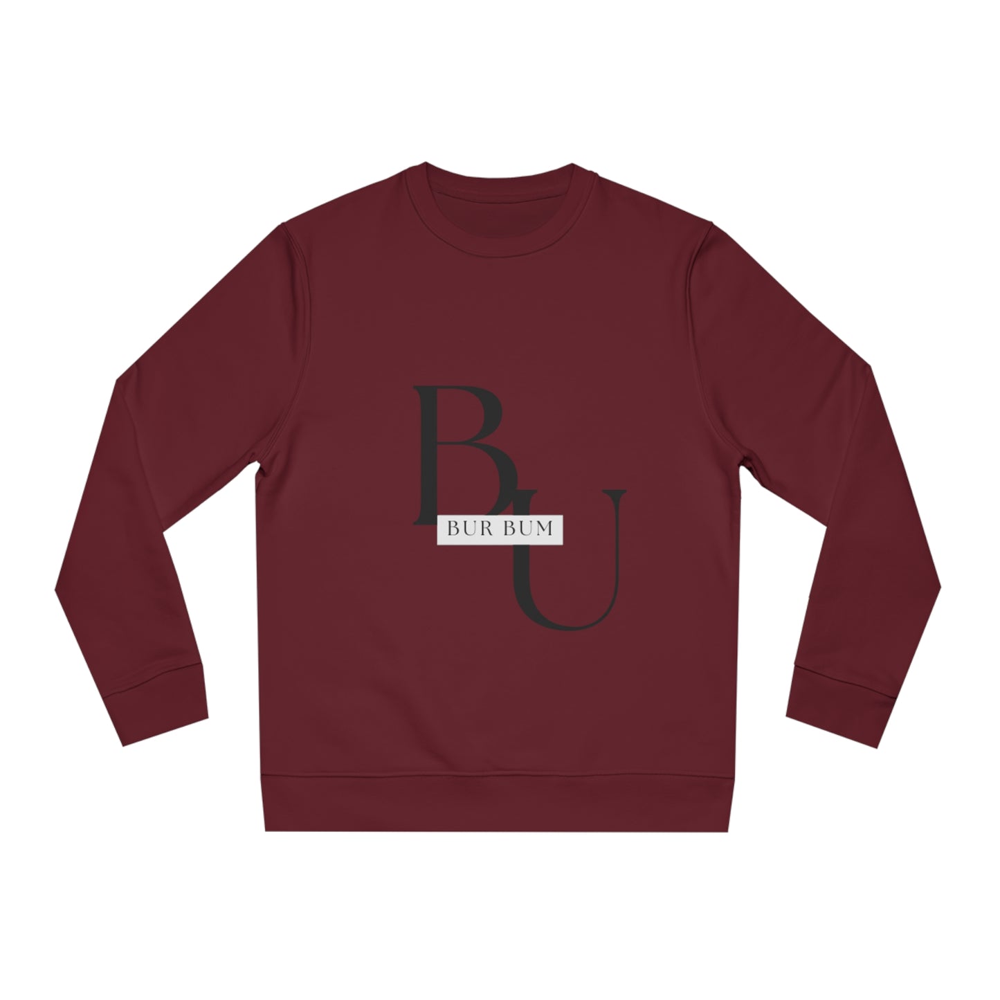 Bur Bum BU Black Lettering Sweatshirt