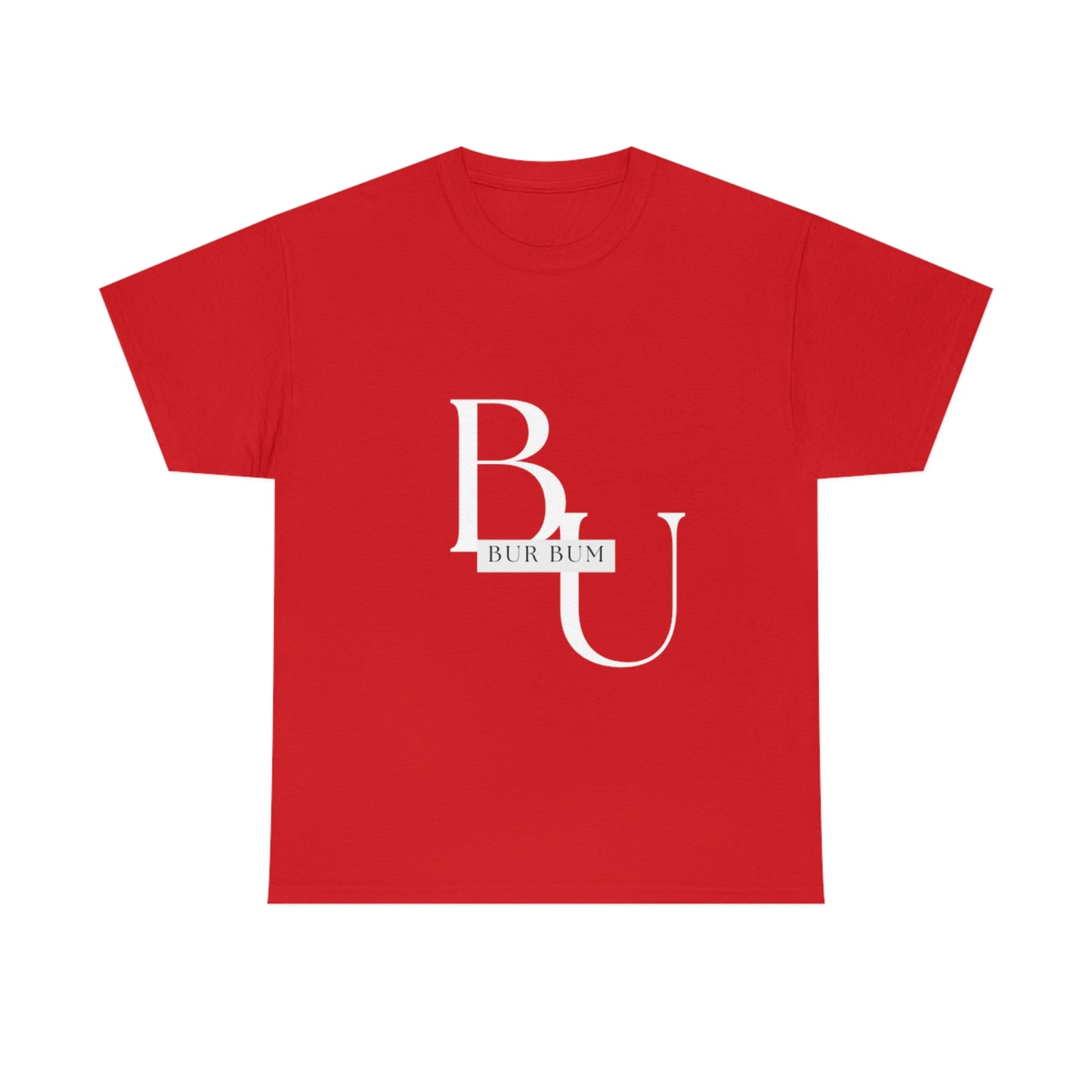White Lettering BU Tee