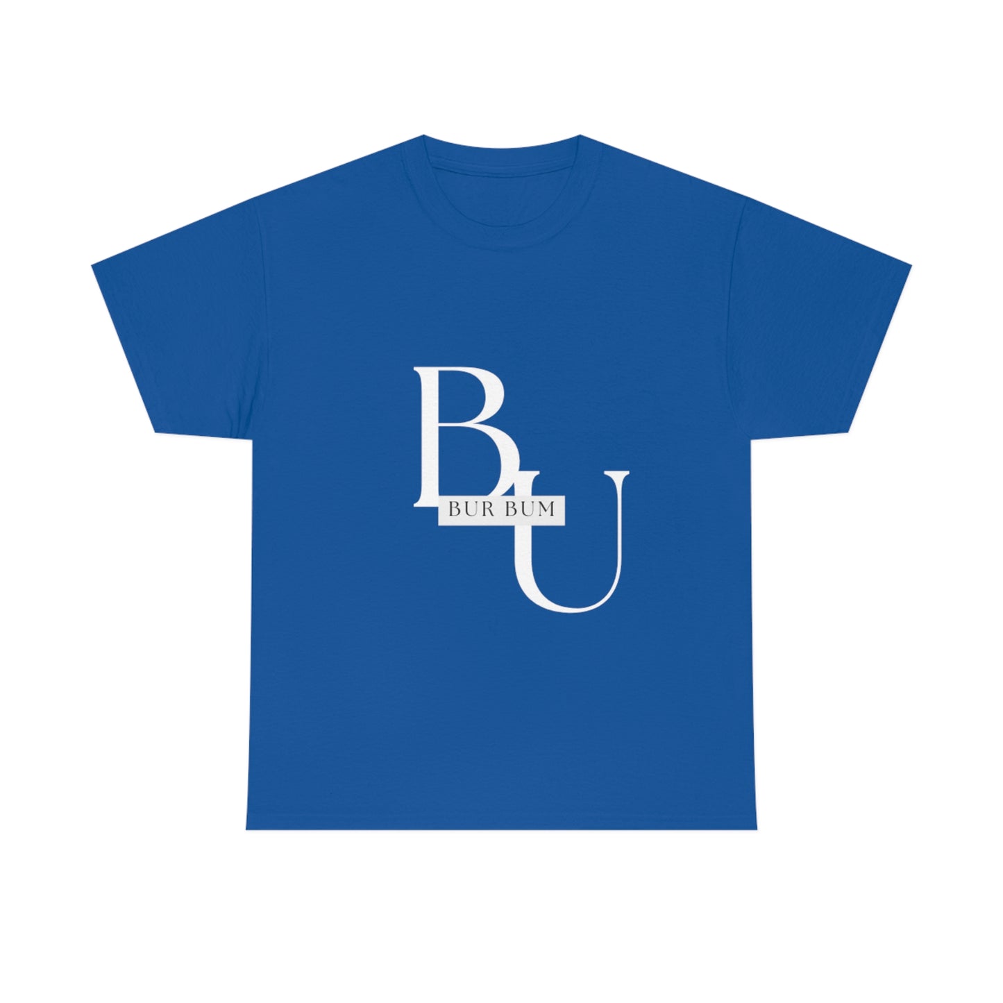 White Lettering BU Tee