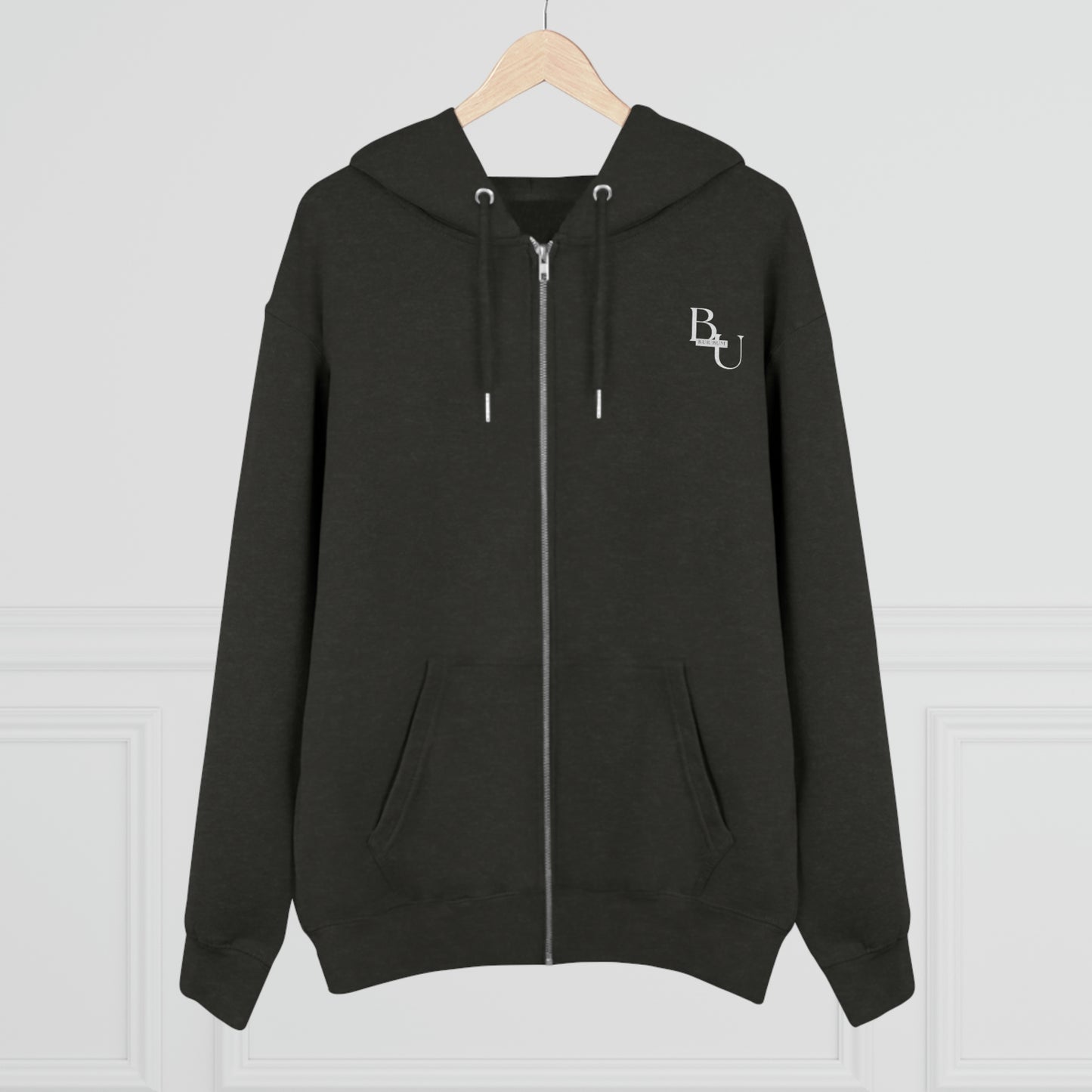 BU Men's Zip Hoodie
